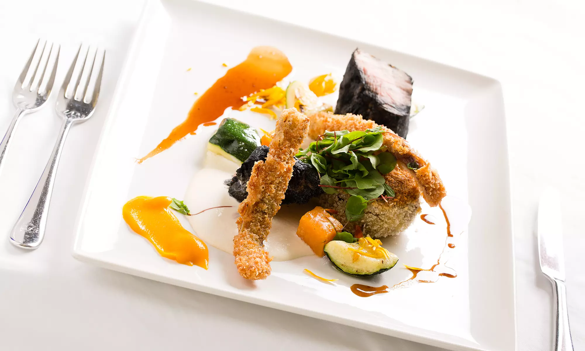 Four-Course Prix-Fixe Dinner for Two or Four at The VG Restaurant (Up to 39% Off) - Primary Image