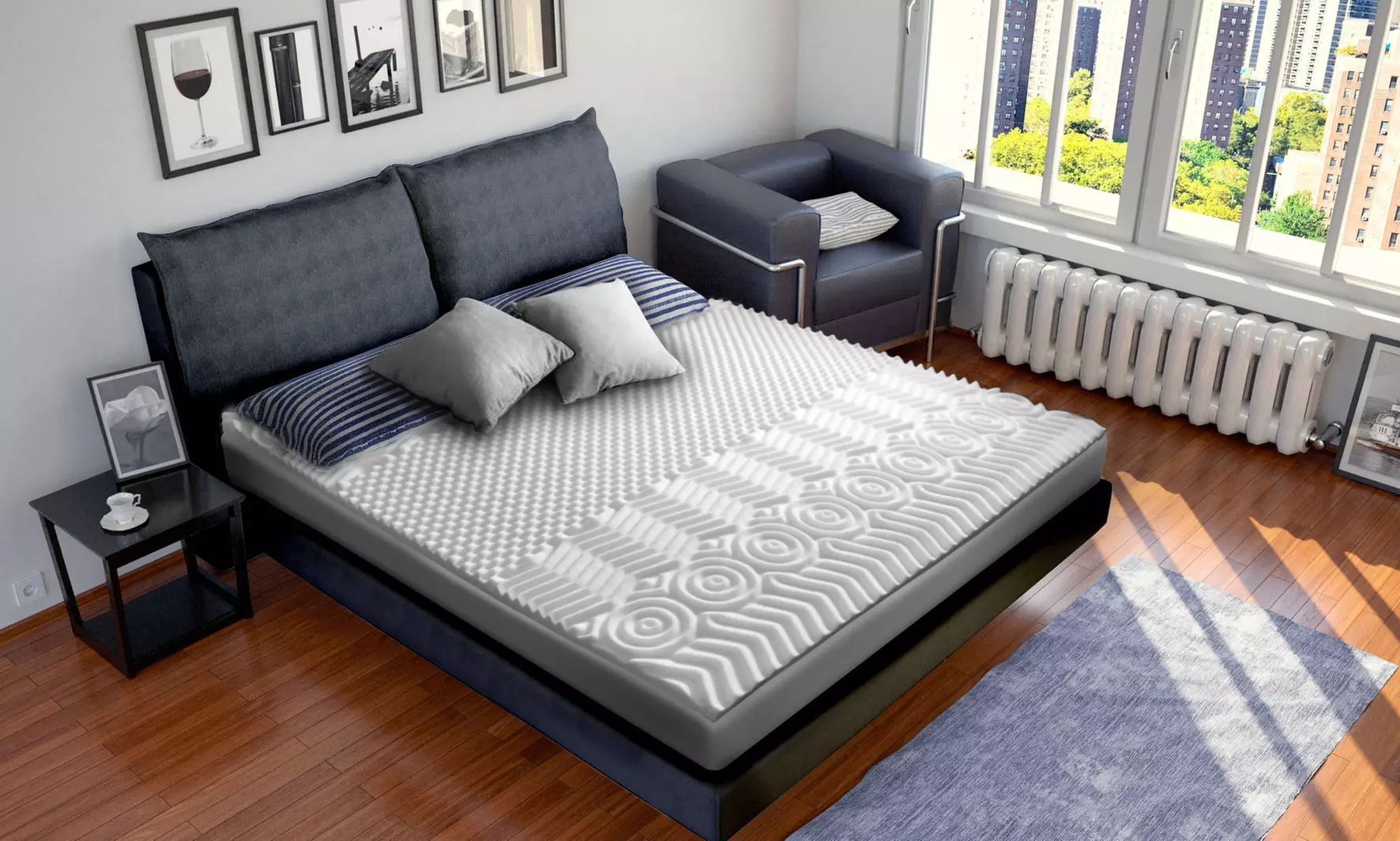 Sampur 7-zone comfort matrastopper afmetingen naar keuze - Primary Image