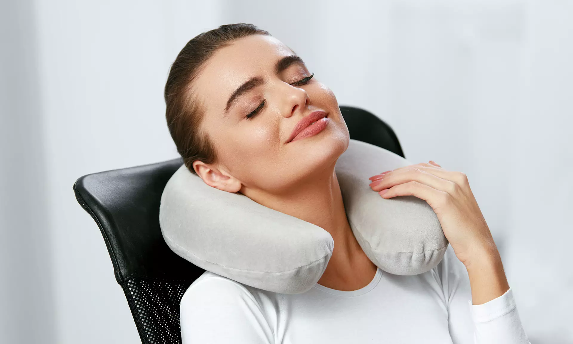 Almohada circular para el cuello - Primary Image