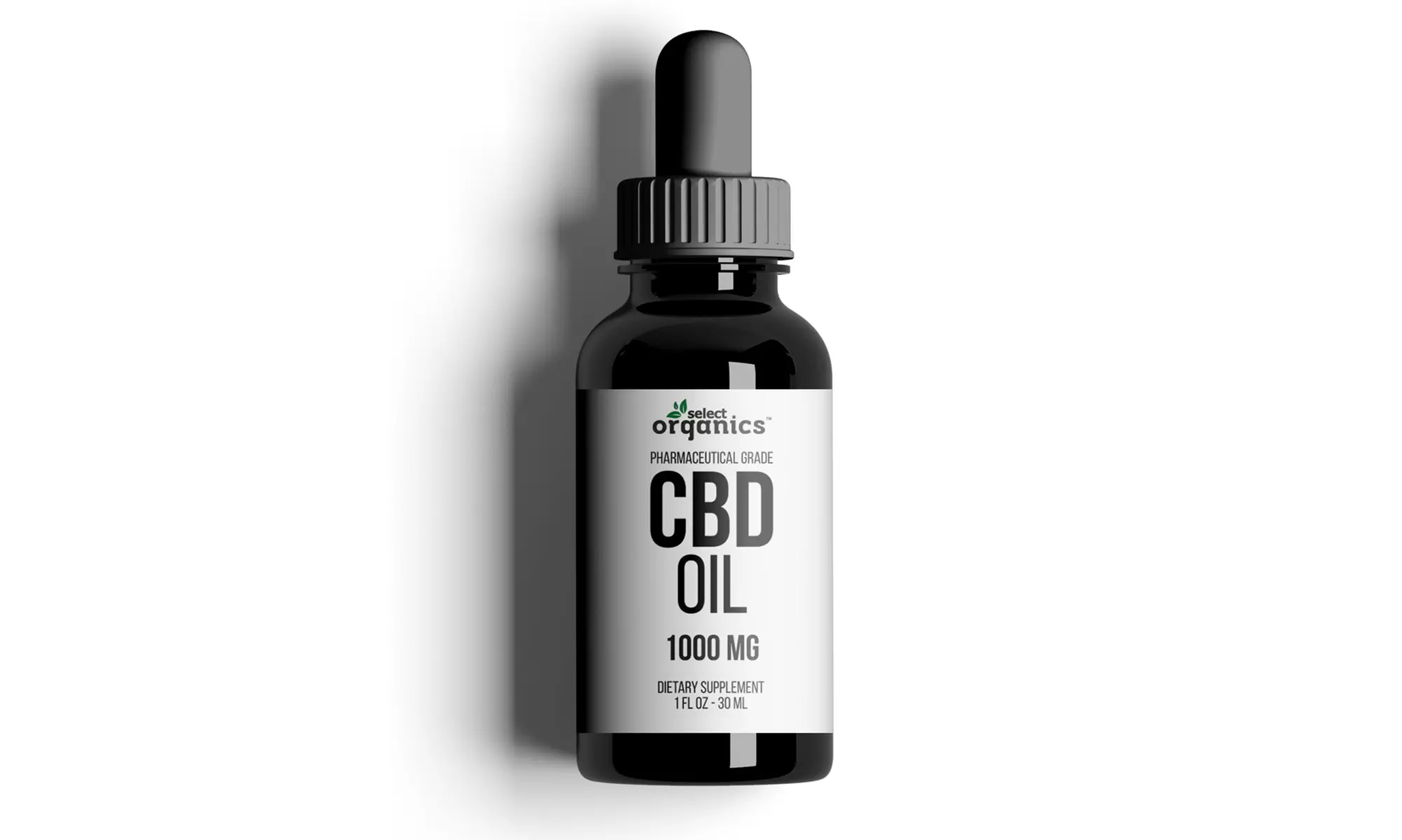 Premium CBD Oil from Select Organics (500mg or 1000mg) - Second Medium