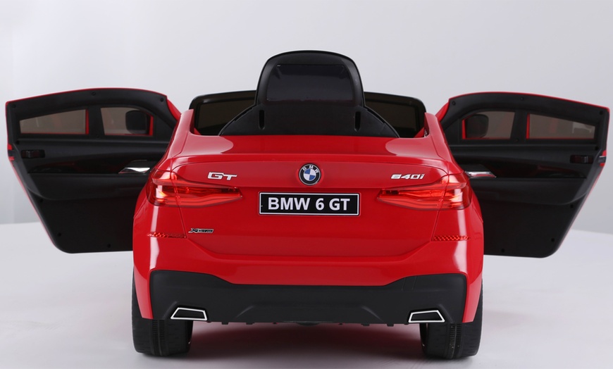 Image 12: BMW 6 GT-Style Kids' Electric Ride-On-Car