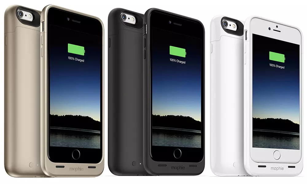 Mophie Juice Pack Battery Cases for iPhone 6/6+/6S/6S+ (Manufacturer Refurbished) - Primary Image