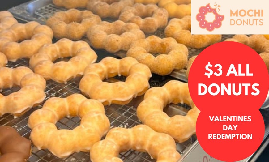 Image 2: Valentines Flash Sale - $3 for Any Donut or $18 for a 6-Pack