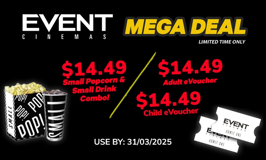 Image 1: Event Cinema Vouchers Mega Sale