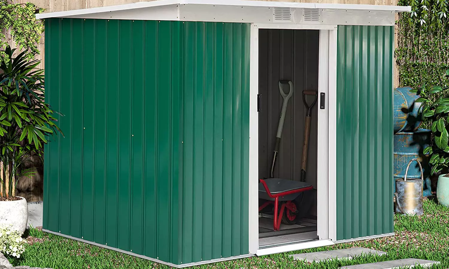Outsunny Large Storage Shed - Primary Image