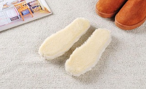 Two Pairs of Fleeced Thickened Insoles