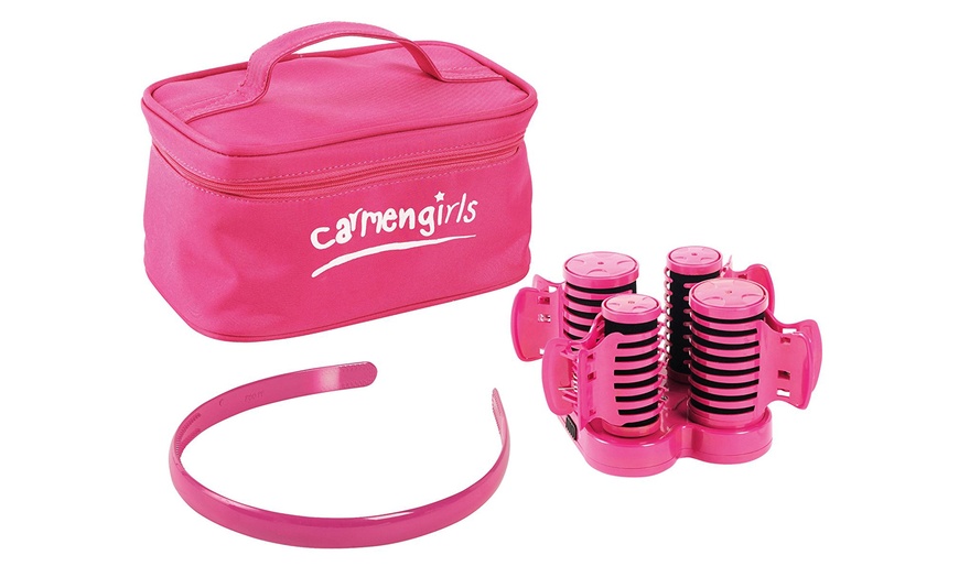 Image 1: Carmen Girls Hair Roller Set