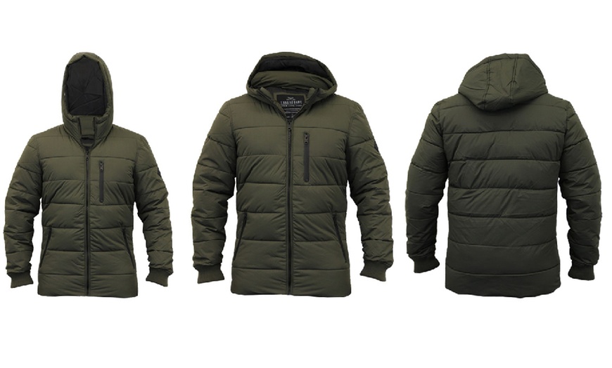 Image 3: Men's Threadbare Puffa Coats