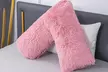 Soft and Fluffy V-Shape Fleece Pillow in choice of colours - Image 5