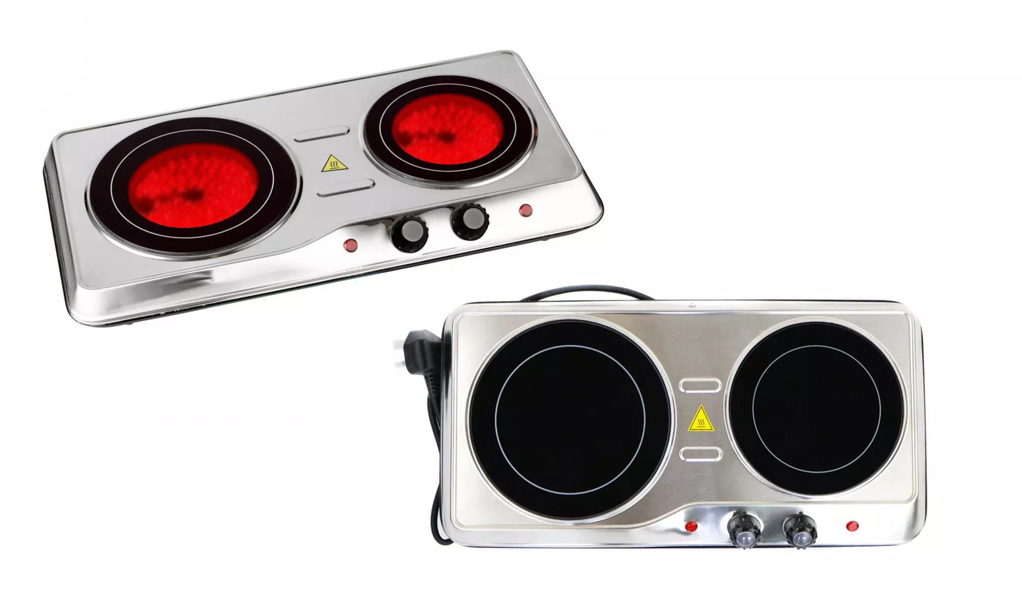 2000W Portable Ceramic Infrared Electric Plate Hob - Primary Image