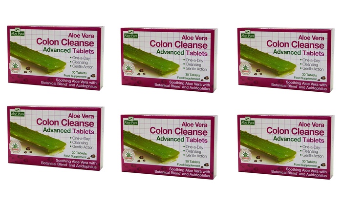 Aloe Vera Colon Cleanse Tablets | Groupon Goods