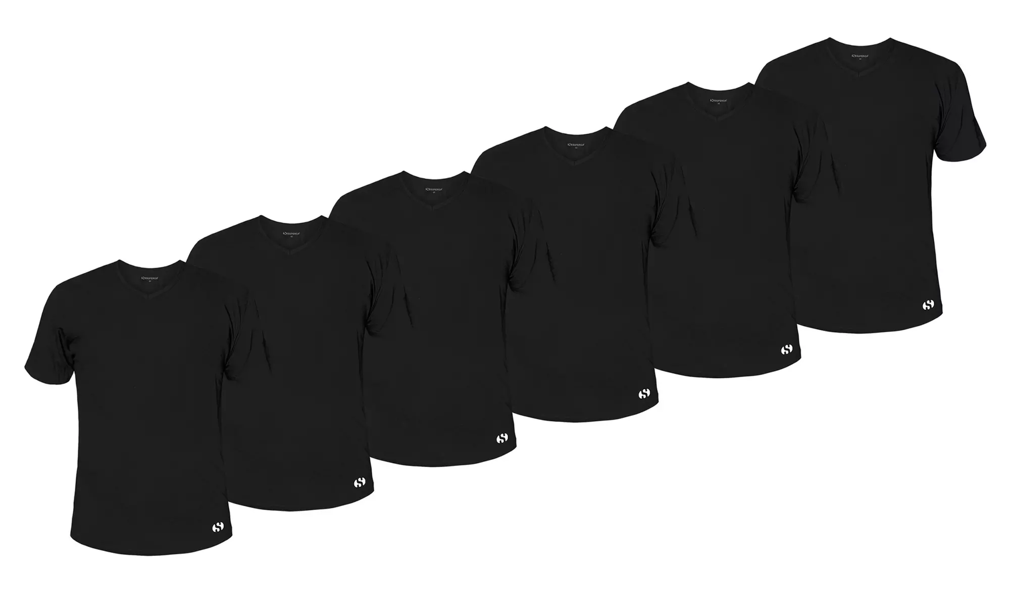 6 t-shirt da uomo Superga