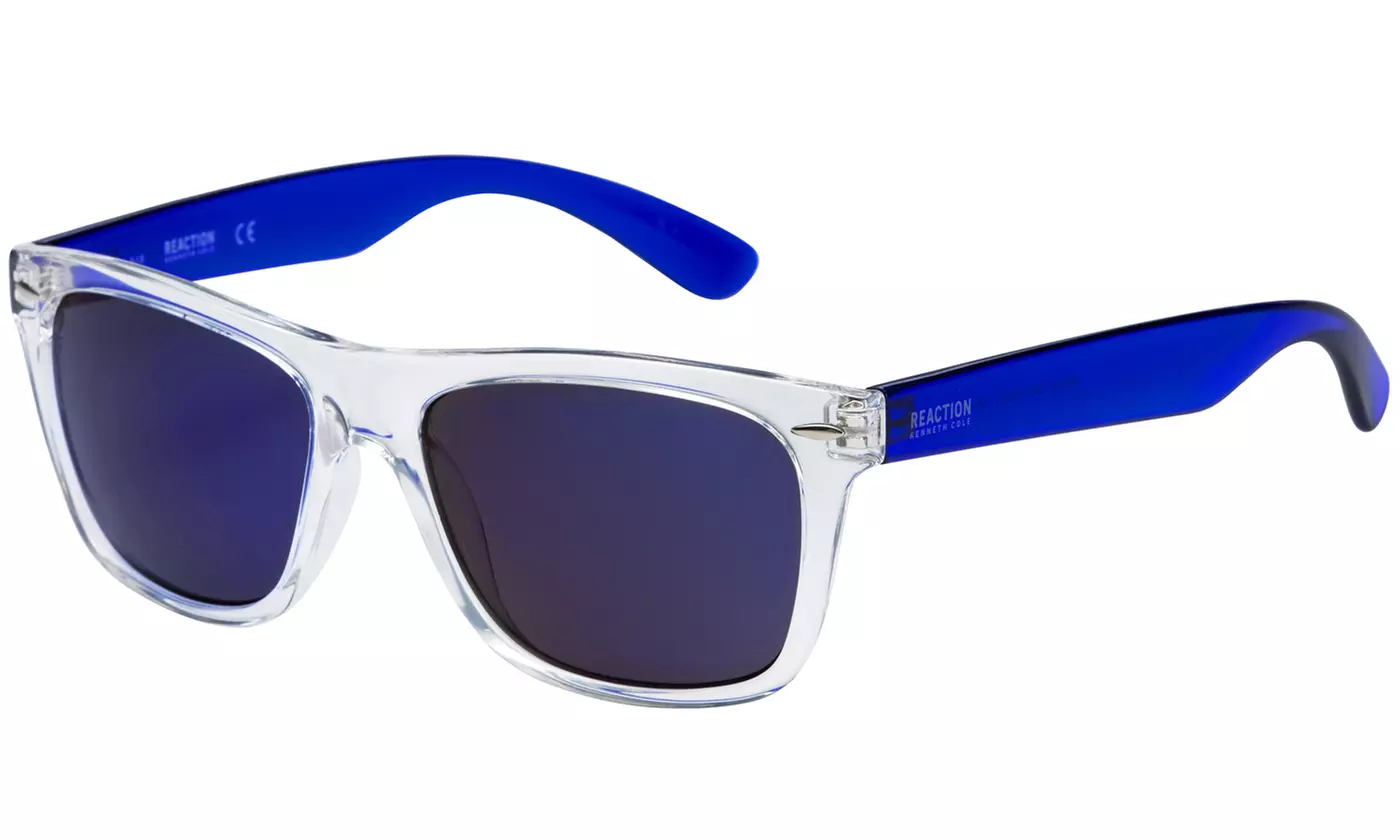 Kenneth Cole Reaction Crystal Clear Square Sunglasses - Primary Image