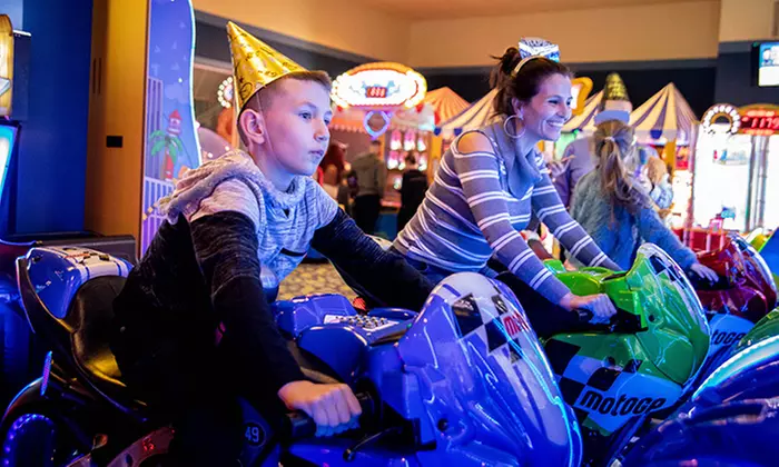 New Year's Eve Ride Pass with 2-Hours of Video Games at iPlay America