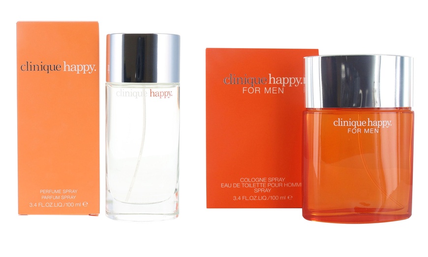 Image 1: Clinique Happy 100ml Cologne or EDP for Men or Women