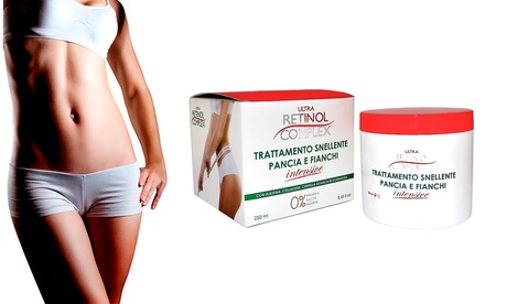 1 o 2 creme Retinol Complex per un trattamento snellente su pancia e fianchi