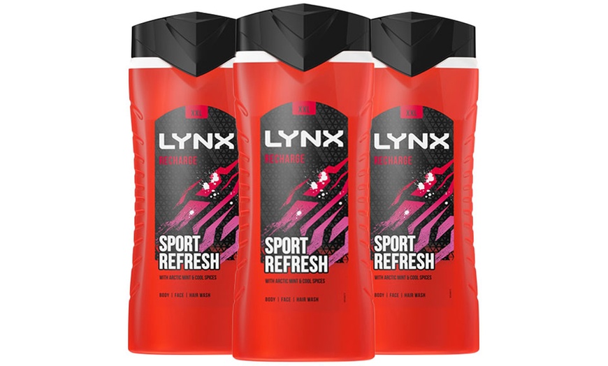 Image 29: Three- or Six-Pack of Lynx Shower Gel