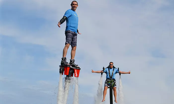 30-Minute Flyboard-Flight, 30-Minute Jetpack-Flight, or Both at Blast Off Adventures (Up to 60% Off) - Primary Image