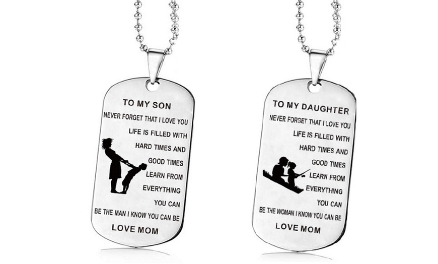 Image 7: Love Message Necklace