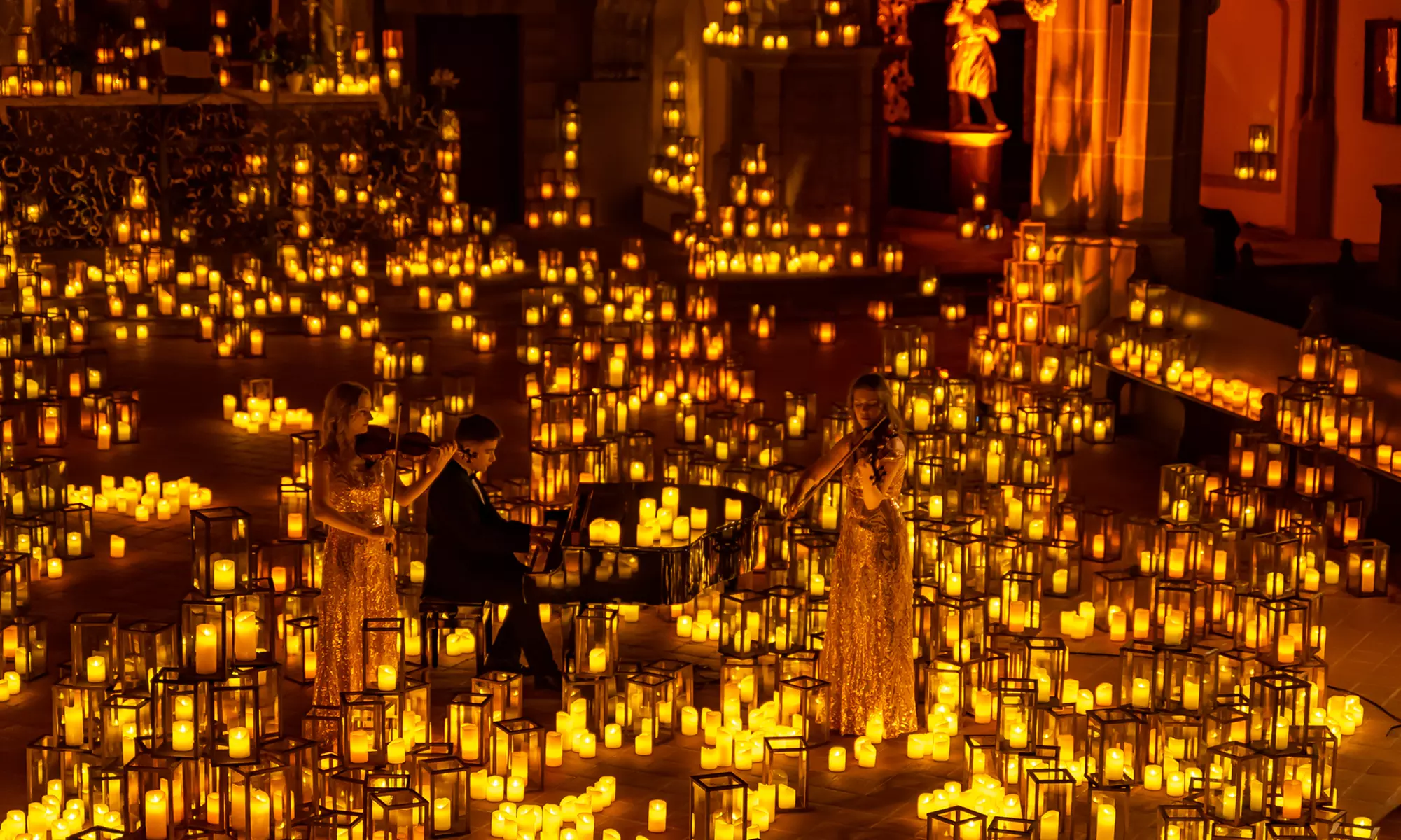 1000 Lights Concerts - Romantic Love Songs: Ticket vom 28.11.24 - 28.03.25 in verschiedenen Städten (45% sparen) - Second Medium