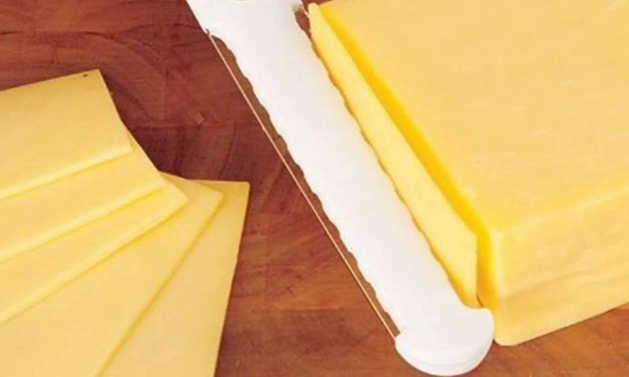 1 o 2 affettatrici per formaggio a due fili in acciaio inox - Primary Image