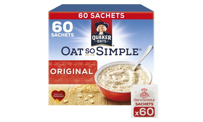 Quaker Oat So Simple Sachets Groupon Goods