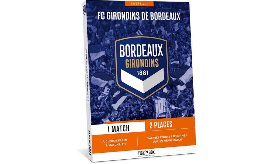 Image 1: 2 places pour un match des Girondins de Bordeaux à domicile