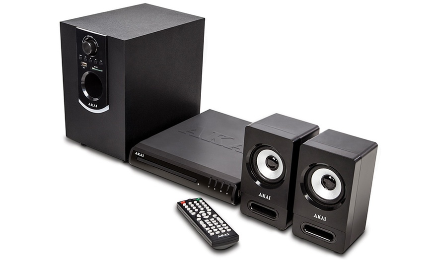 Image 1: Akai Bluetooth Home Theatre System