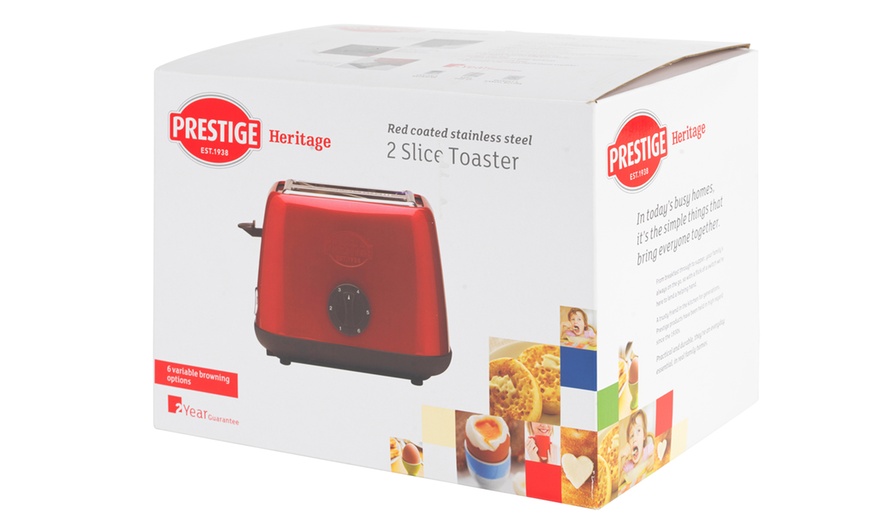 Image 38: Prestige Heritage Kettle, Two-Slice Toaster or Set of Both