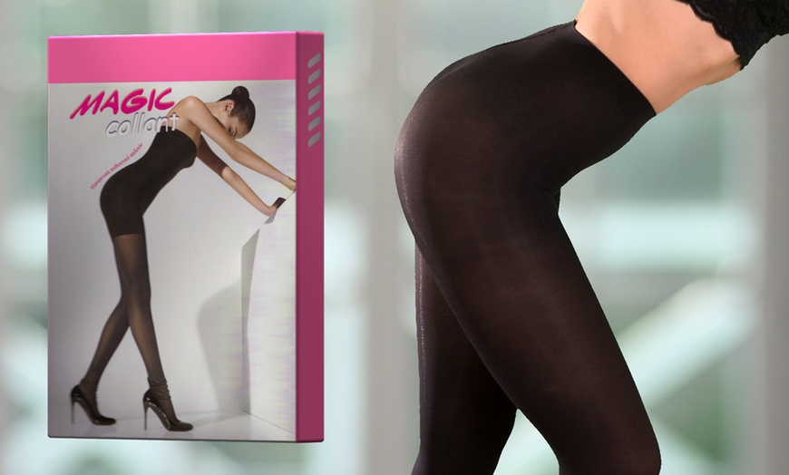 Image 2: Magic Ladder Resistant Tights