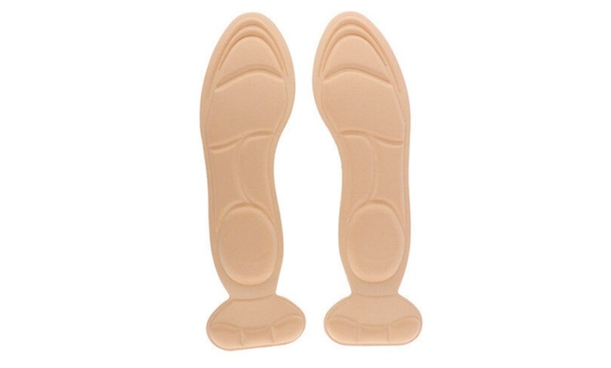 Image 2: 5D Sponge Insoles with Heel Protector