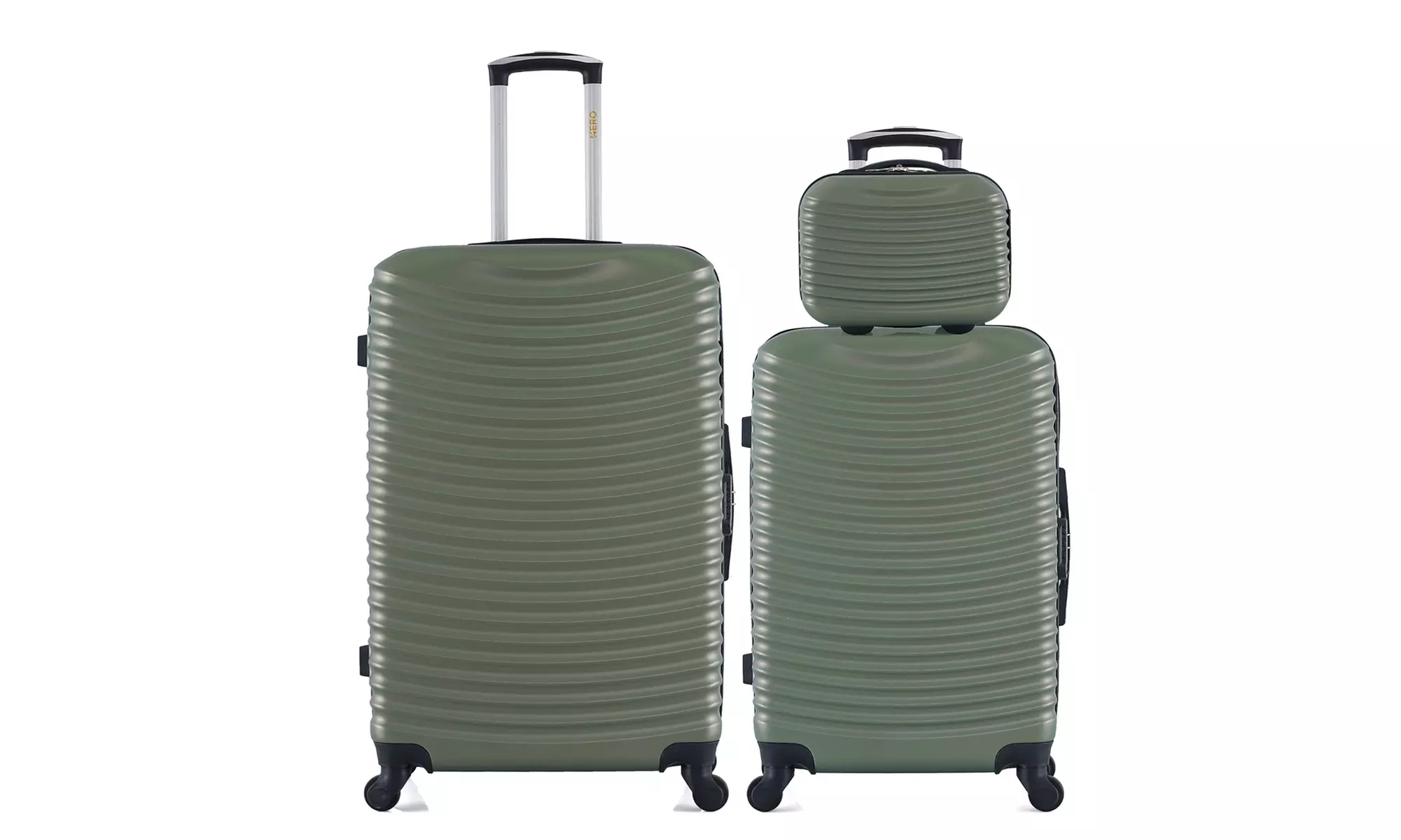 Ensemble de valises Etna kaki