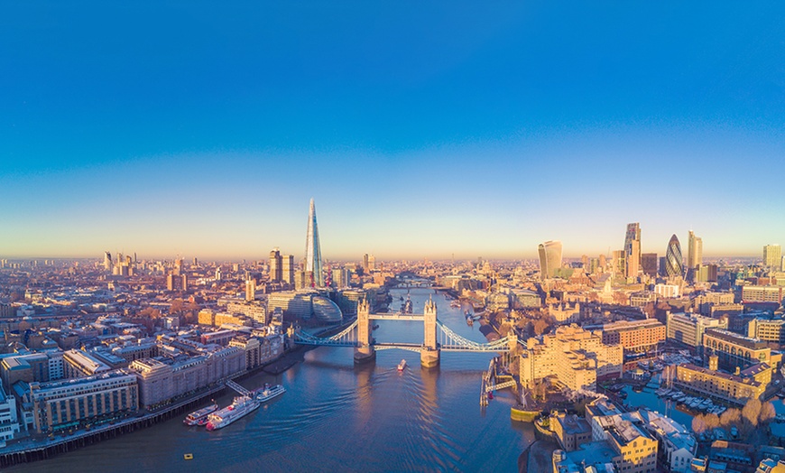 Image 1: London: 1- or 2-Night Break with View from The Shard and River Cruise