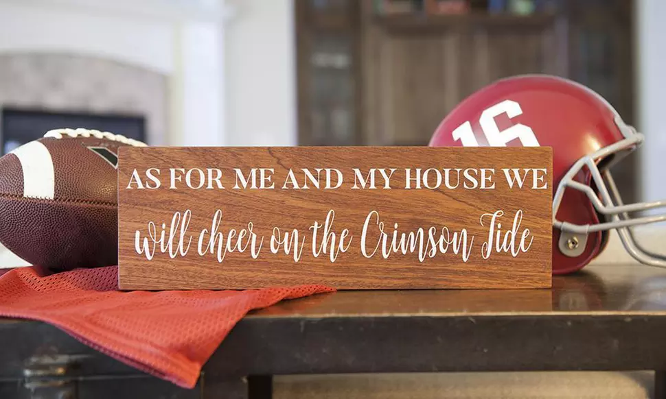 One, Two, or Three Personalized Sports Team Home Decor Signs from Qualtry (Up to 44% Off) - Second Medium