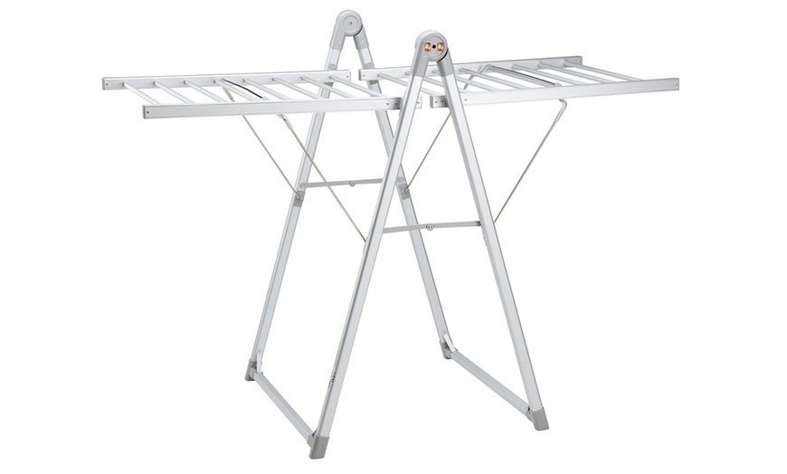 Image 3: Folding Electric Clothes Airer