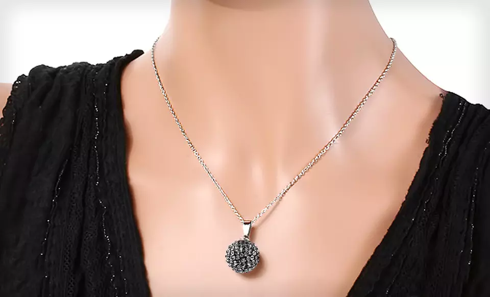 $12 for a Fireball Earring and Necklace Set ($99.99 List Price). Multiple Colors Available. Free Returns. - Second Medium