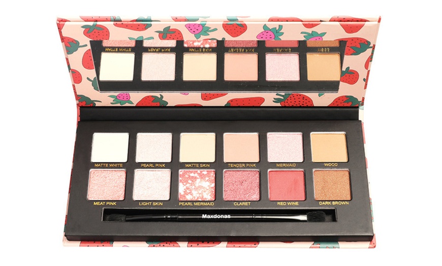 Image 4: Maxdona Eyeshadow Palette - 12 Shades