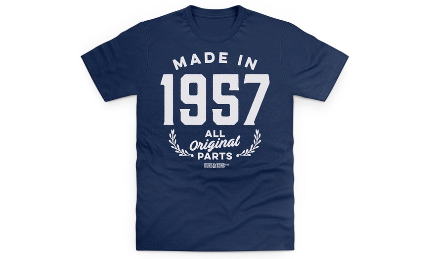 Image 6: Built in the 50s Cotton T-Shirt