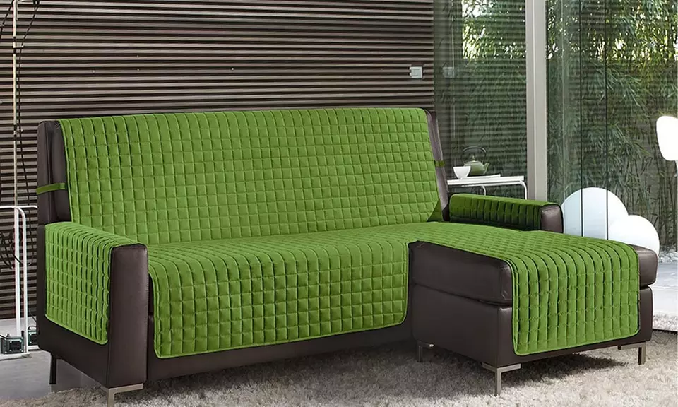 Housse de canapé réversible et anti-tache