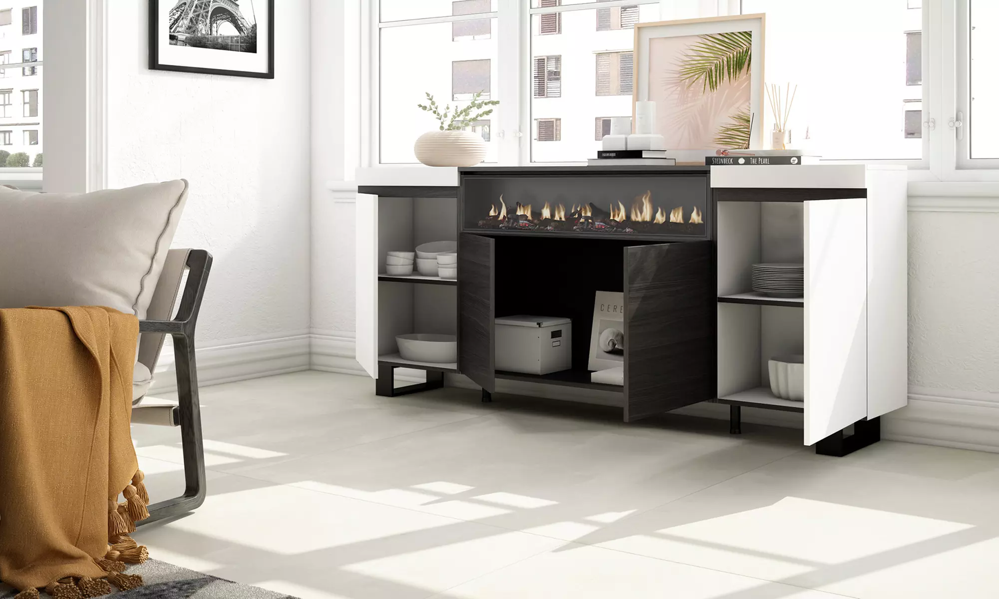 Sideboard mit großem Stauraum