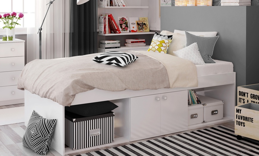 Image 3: Low Cabin Single Bed with Storage