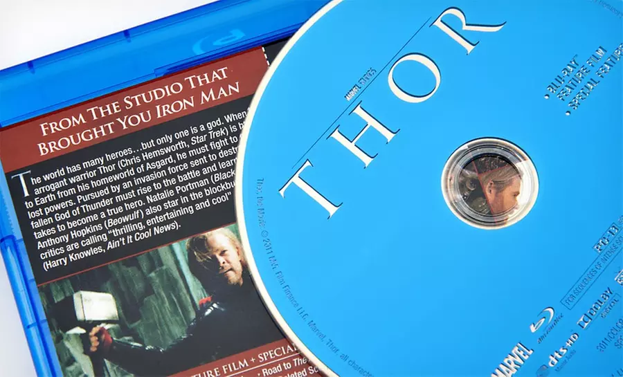 Thor Two-Disc Blu-ray and DVD Set - Second Medium