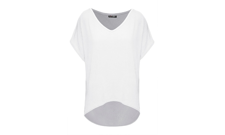 Image 9: Plain Baggy T-Shirt