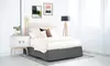 Nestl Pleated Bed Skirt - Wrap Around Microfiber Dust Ruffle