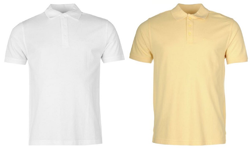 Image 5: 2 Pierre Cardin Plain Polo Shirts