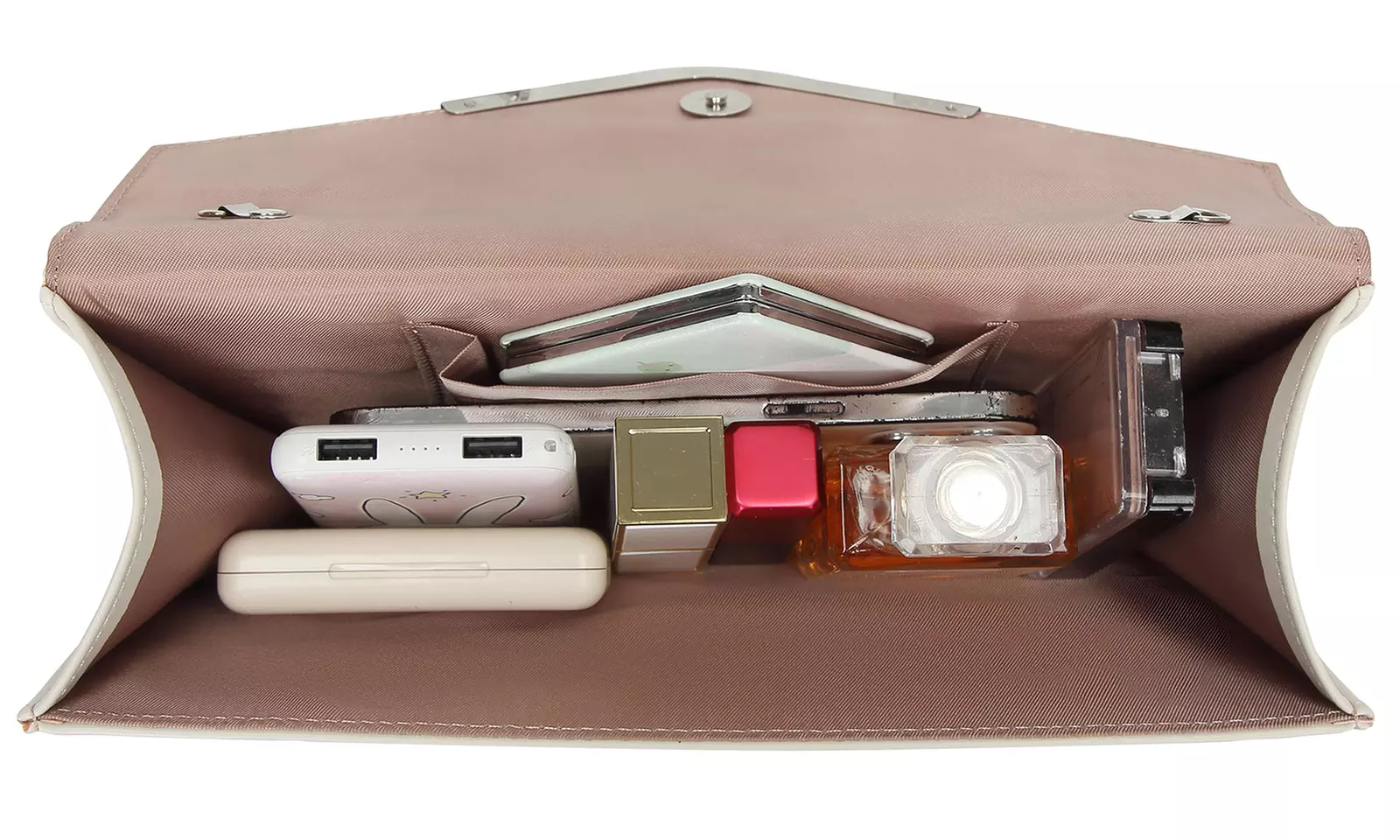 Lace-Detail Evening Clutch