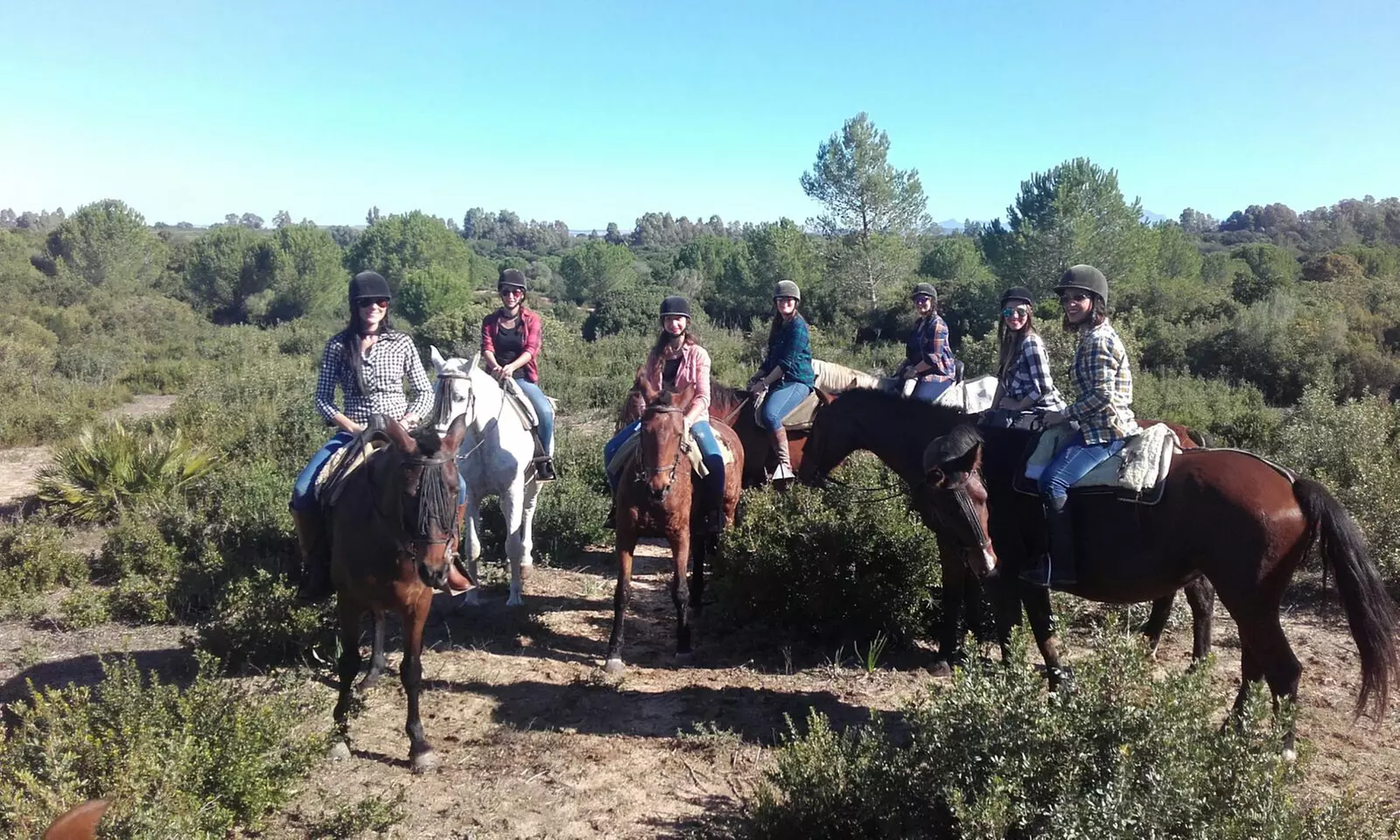 Ruta a caballo para 2 o 4 personas en La Suara