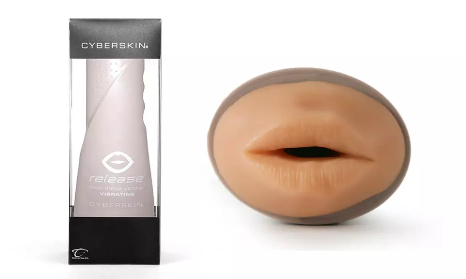 CyberSkin Release Vibrating Strokers - Primary Image