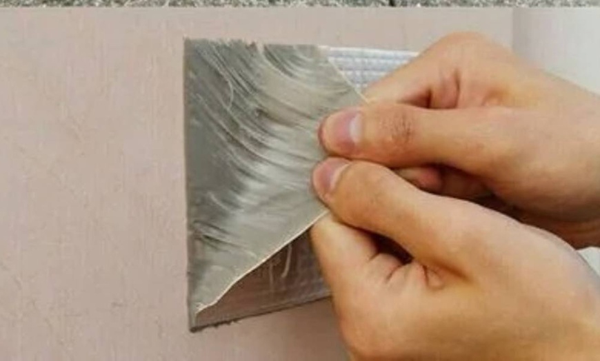 Image 2: One or Two Rolls of Heavy-Duty Waterproof Aluminium Adhesive Tape