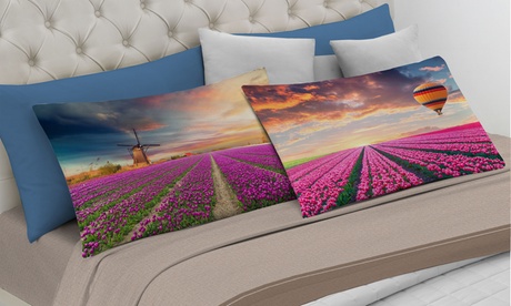 Completo lenzuola a 2 piazze in cotone, con stampa digitale e disponibile in varie fantasie